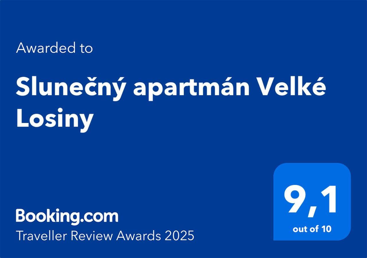 Slunecny Apartman Velké Losiny מראה חיצוני תמונה